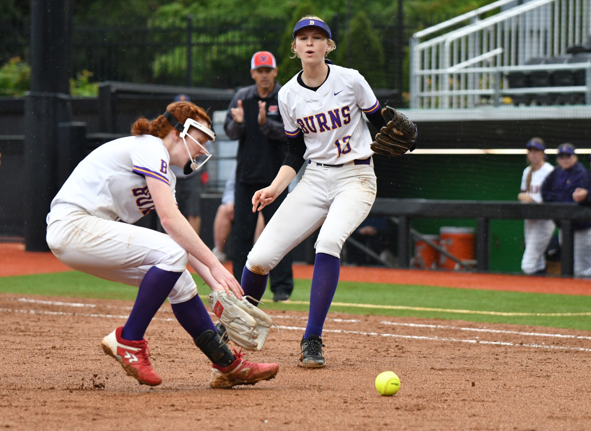 Burns Yamhill-Carlton 3A softball final Taylor Balkom 41